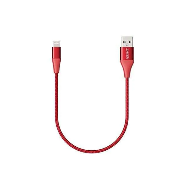 Anker PowerLine  II  de 1 pie compatible con iPhone X / 8/8 Plus / 7/7 Plus y más color rojo