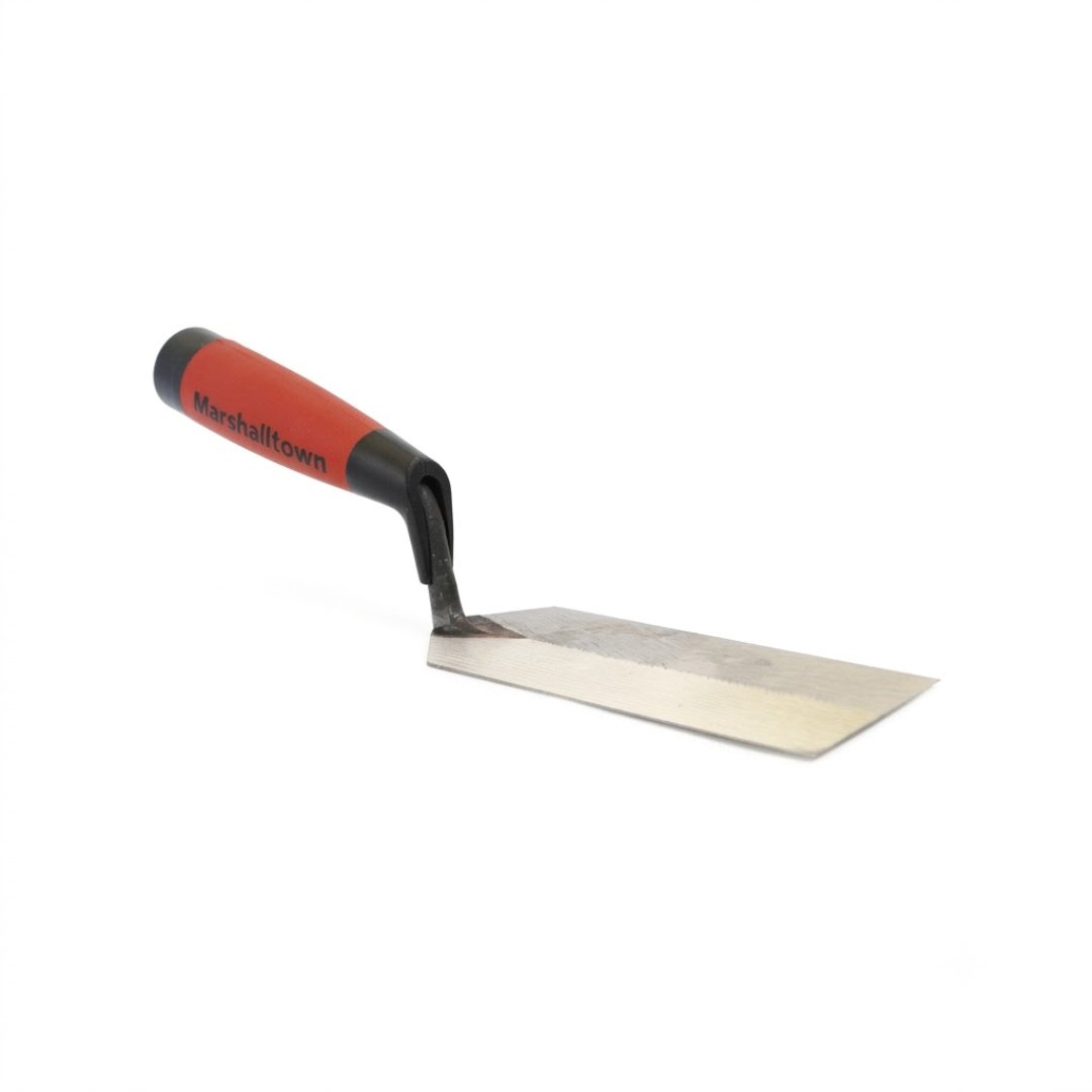 Palustre rectangular arqueología con mango ergonómico para excavaciones de precisión. Ideal para arqueólogos, investigadores y trabajo de campo profesional.