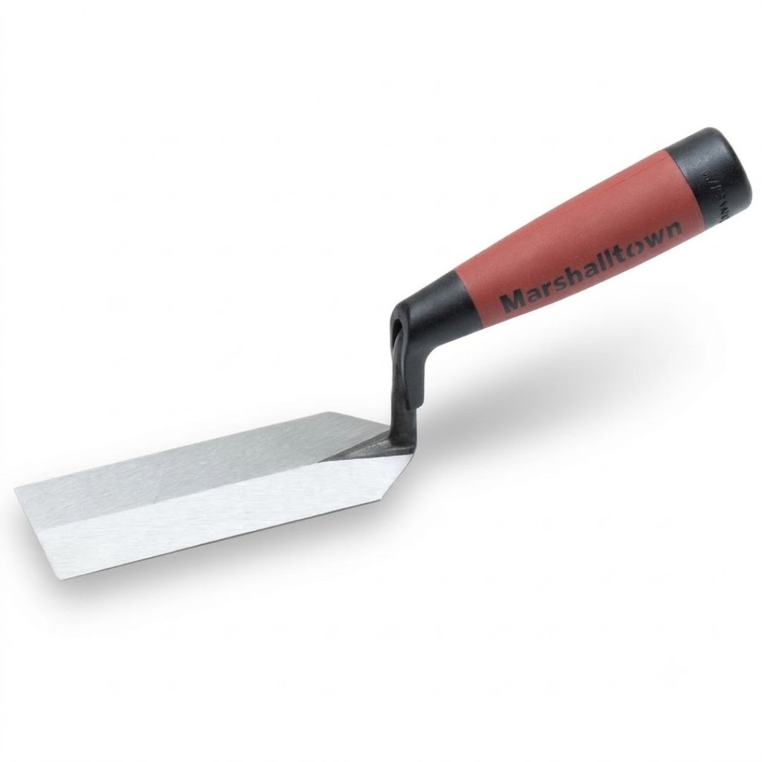Palustre rectangular arqueología con mango ergonómico para excavaciones de precisión. Ideal para arqueólogos, investigadores y trabajo de campo profesional.