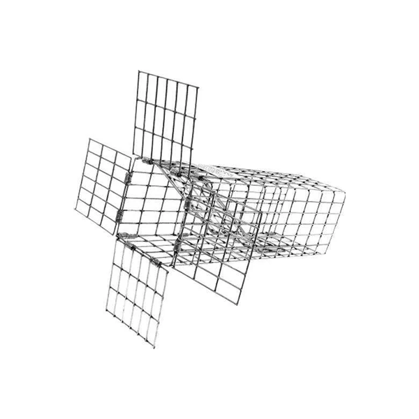 Trampa Tomahawk Excluyente con puerta de una vía 10x3x3