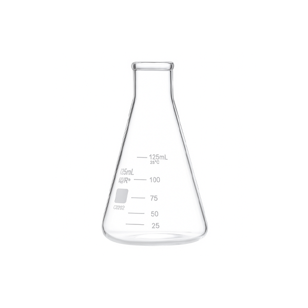 Frasco erlenmeyer 125 ml