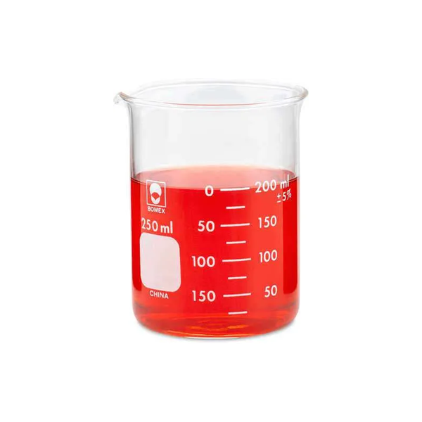 Beakers De Vidrio X 250 Ml, Bomex®