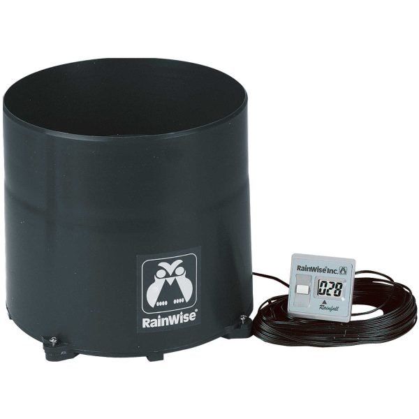 Pluviómetro Grabación Electrónica Rainwise, con 60″ de cable