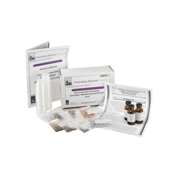 Kit De Análisis De Lluvia Ácida, Meteorización Y Erosión