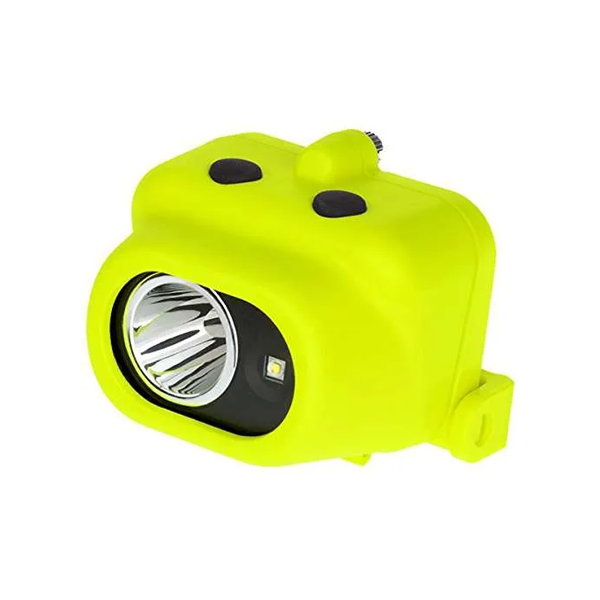 Linterna de luz dual intrínsecamente seguro con clip de casco y soporte