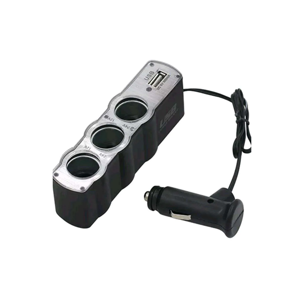 Cargador Adaptador Usb Encendedor Carro