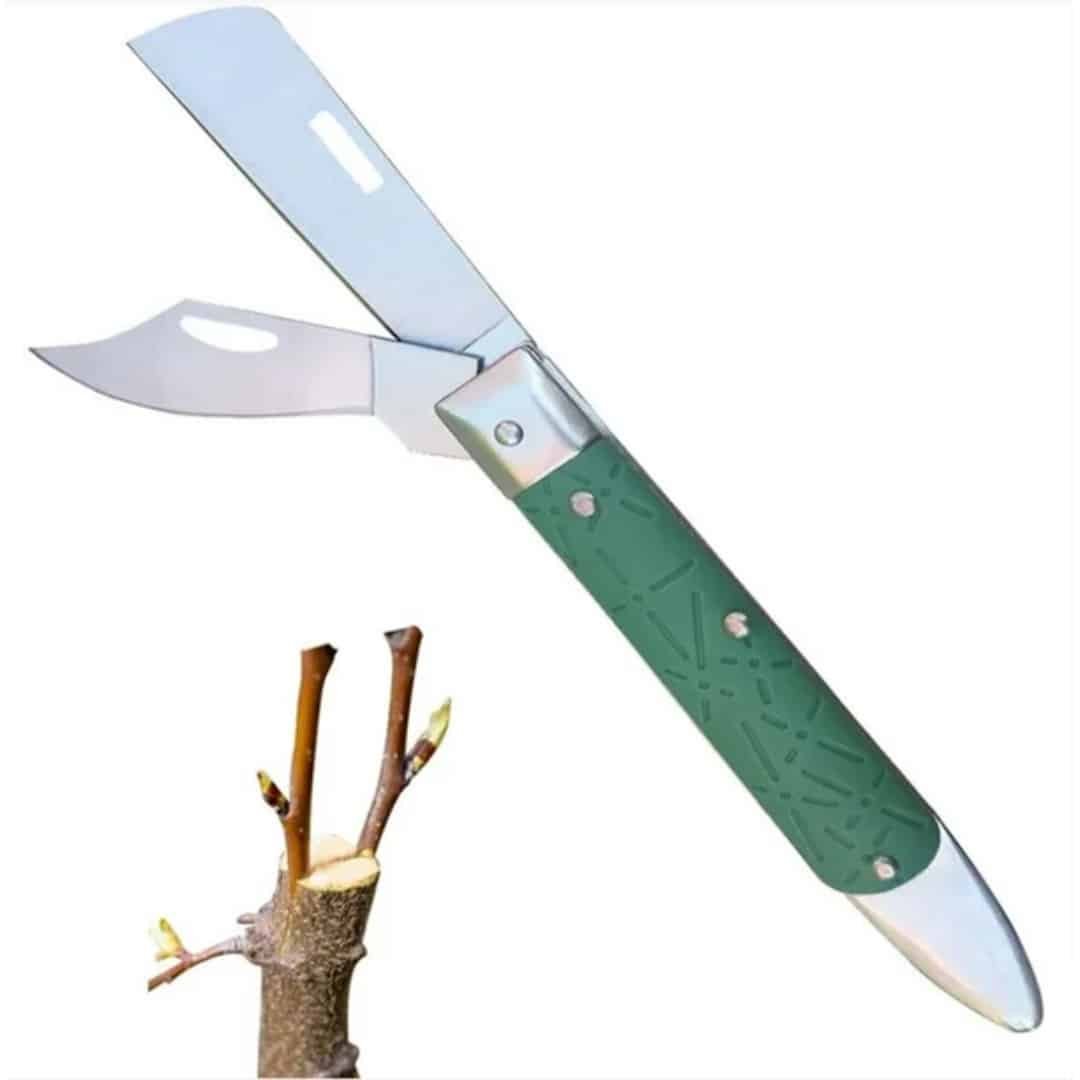 Navaja De Acero De Alto Carbono Ligero Para Injertar - Imagen 2