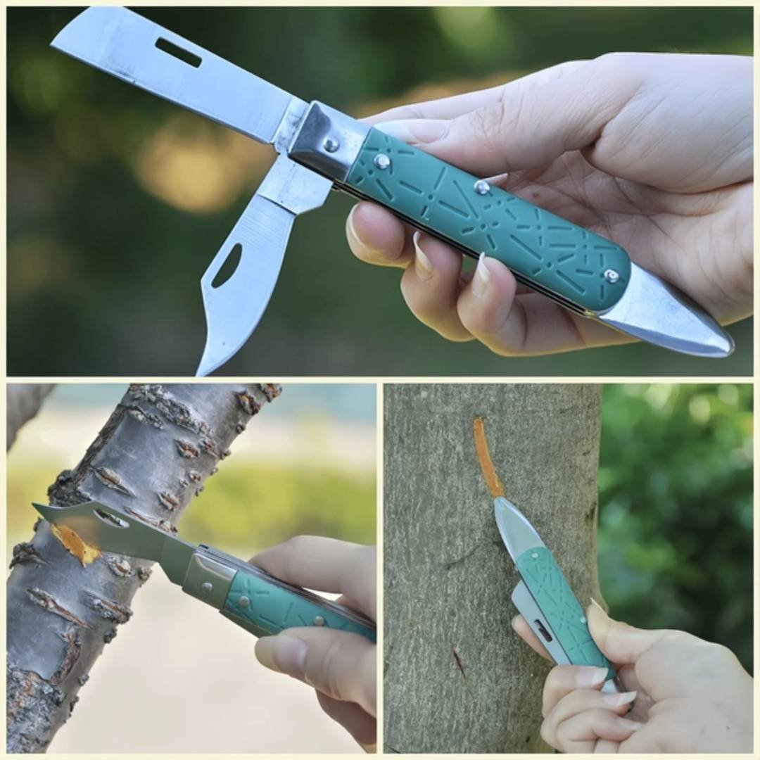 Navaja De Acero De Alto Carbono Ligero Para Injertar - Imagen 5