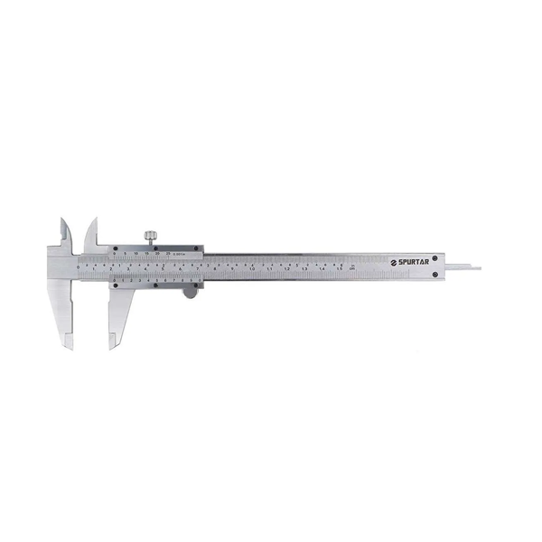 Calibrado Pie Rey Vernier De Acero Inoxidable 6 Pulga 150 Mm