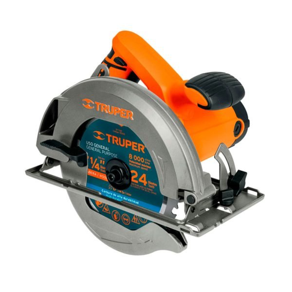 Sierra Circular Truper 7 1/4 1500 W 12 A Profesional