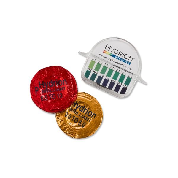 Medidor De Ph Hydrion, Dispensador Brillante