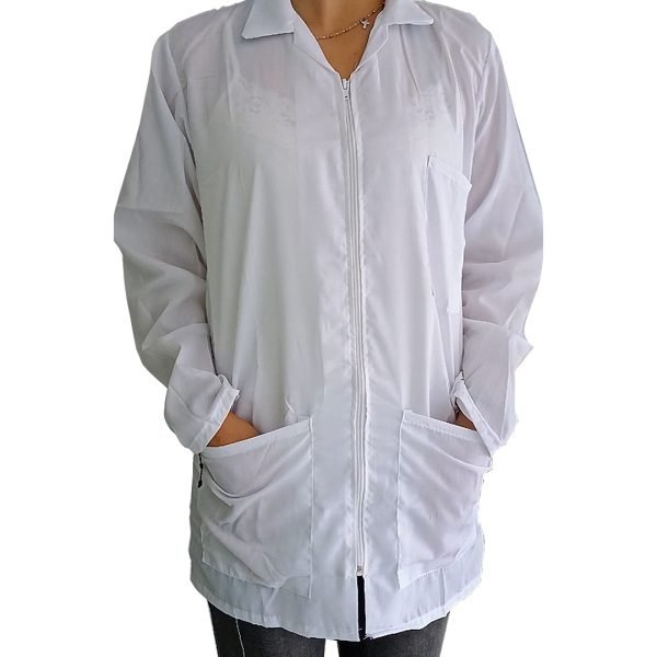 Bata De Laboratorio Unisex / Manga Larga - Imagen 2
