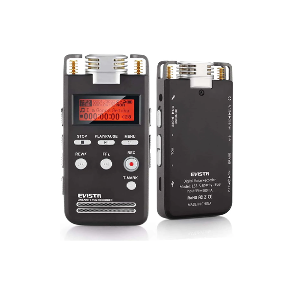 Grabadora de voz EVISTR Pro 1536KPBS PCM