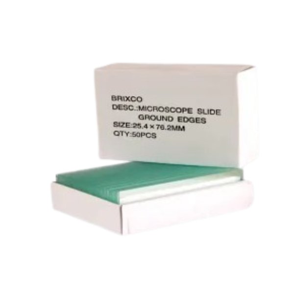 Láminas Portaobjetos Para Microscopio, Cajax 50