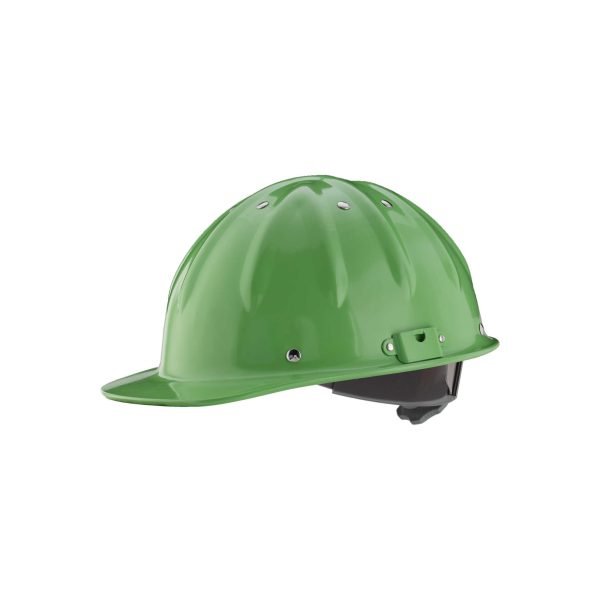 Casco De Seguridad En Aluminio, Verde
