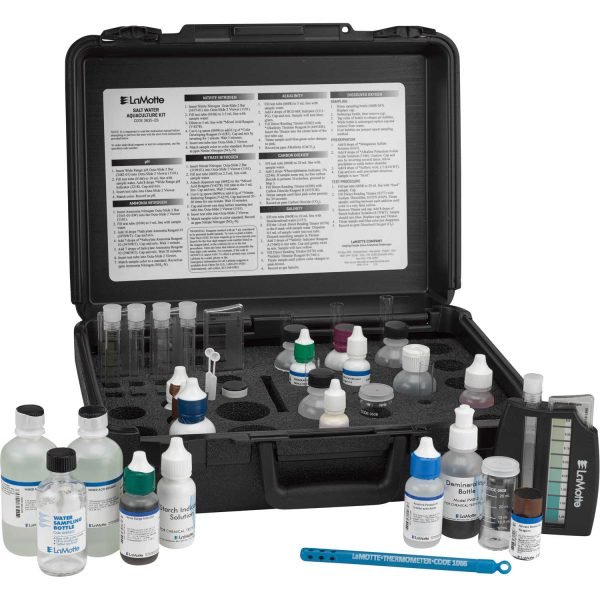 Kit De Análisis De Agua Salada Lamotte Modelo Aq-4 - Imagen 2