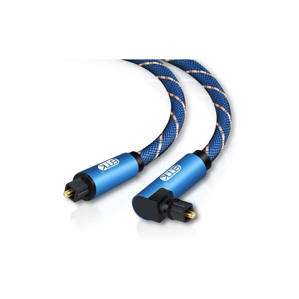 Cable Óptico Toslink De Audio Hdmi Naylon Trenzado de 2 m