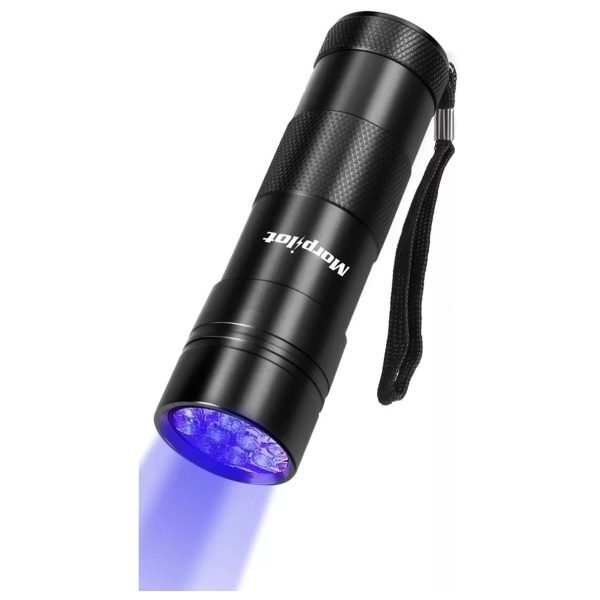 Linterna Uv Morpilot Luz Led De 12 Focos Detector De Manchas