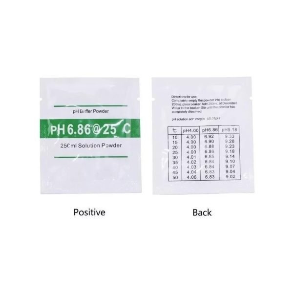 Polvo de calibración de pH Buffer Solution Powder x 2 - Imagen 4