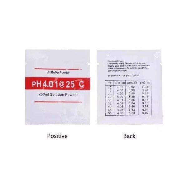 Polvo de calibración de pH Buffer Solution Powder x 2 - Imagen 3