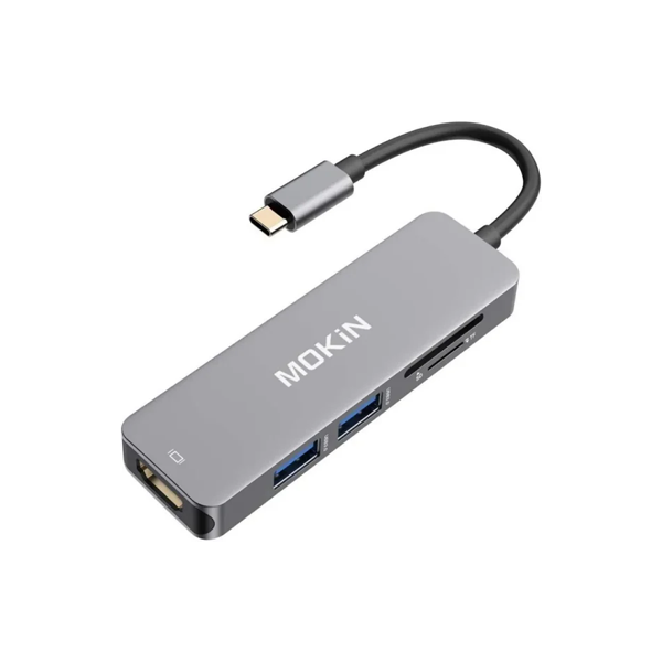Adaptador Hdmi Para Macbook Pro 5 En 1 USB-C A HDMI