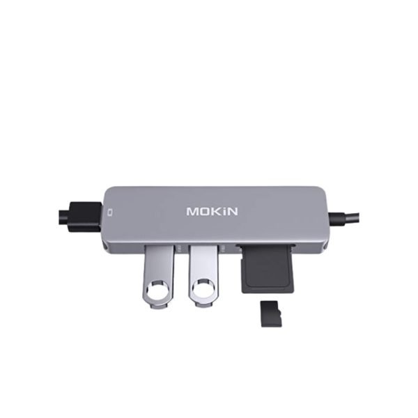 Adaptador Hdmi Para Macbook Pro 5 En 1 USB-C A HDMI - Imagen 2