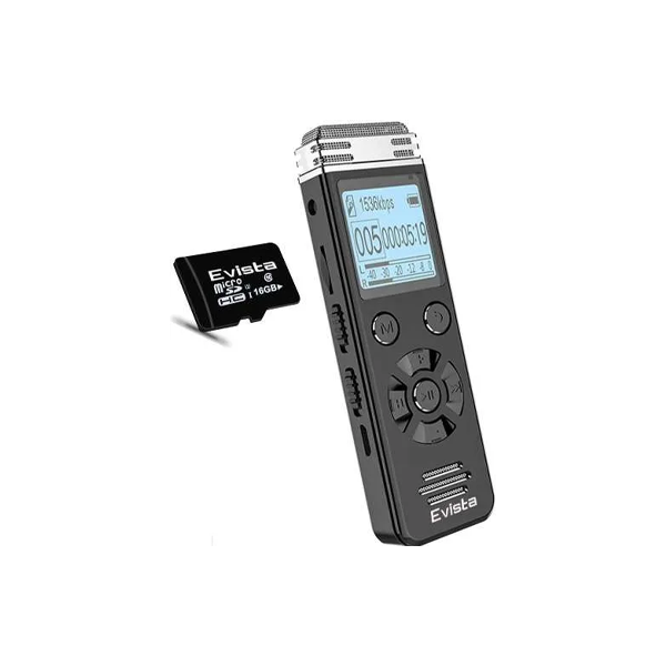 Grabadora de voz digital de 16 GB Evista