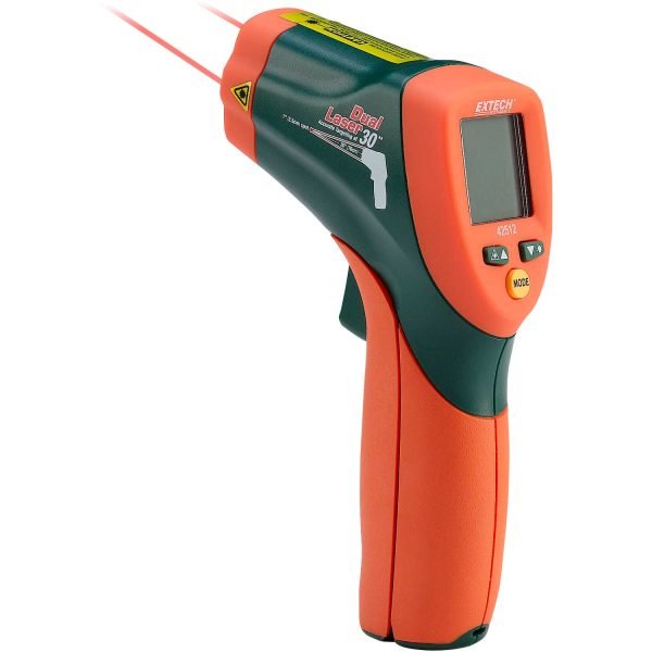 Termómetro de infrarrojos de doble láser Extech® 42512 - GreenForest ...