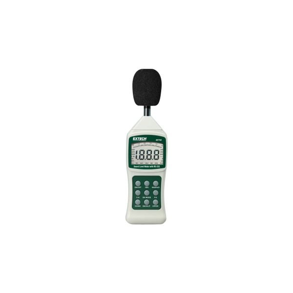 Medidor de nivel de sonido Extech® con interfaz para PC