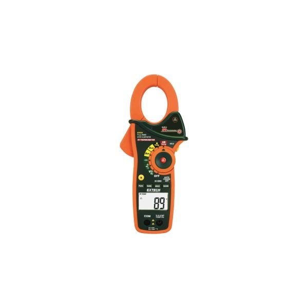 Pinza Amperimétrica Extech 1000a Con Termómetro Infrarrojos