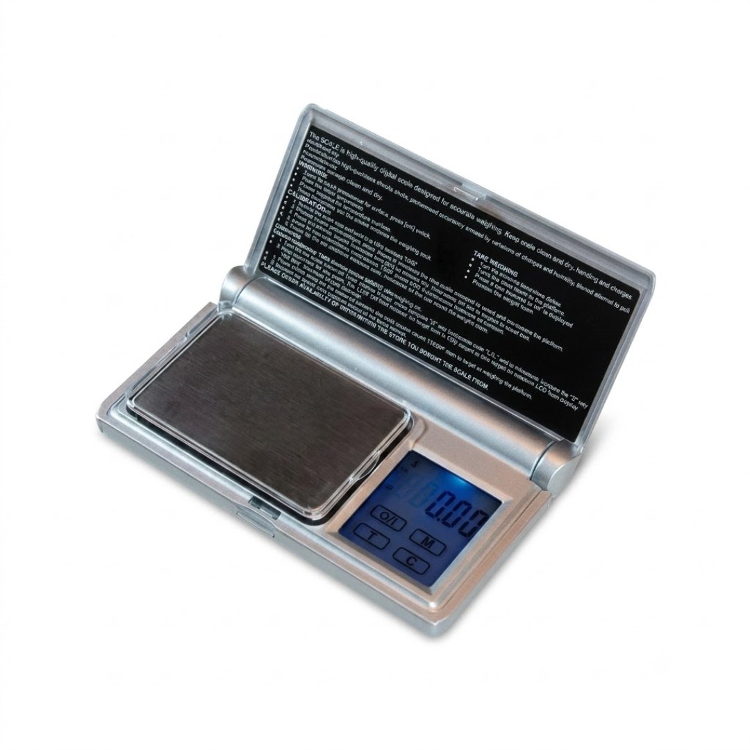 Báscula Digital De Bolsillo Con Pantalla Táctil 200g