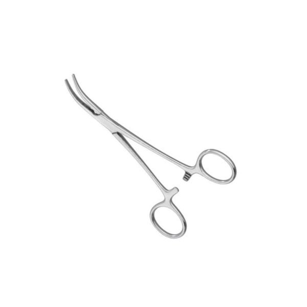 Pinzas Fórceps Hemostáticas Curva 10»