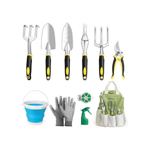 Juego Completo De 11 Herramientas De Jardinería Wewill