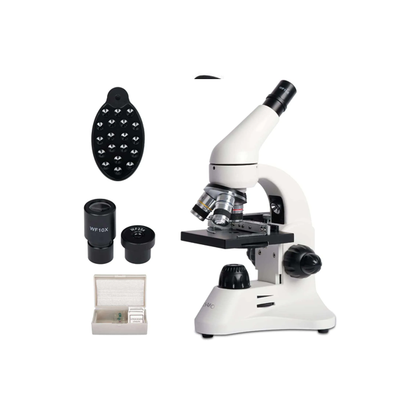 Microscopio monocular ESAKO 40-1000x para educación, laboratorio