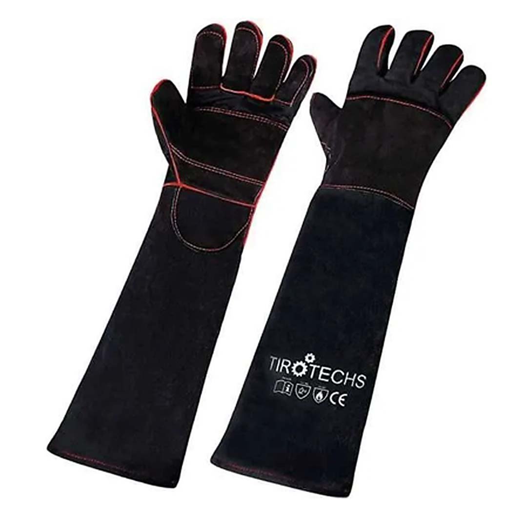 Guantes Para Manejo De Fauna Tirotechs Kevlar 60 Cm
