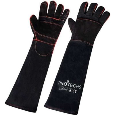 Guantes Para Manejo De Fauna Tirotechs Kevlar 60 Cm - Imagen 2