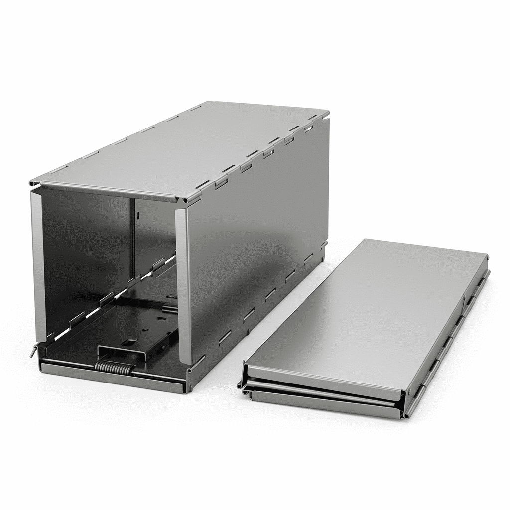 Trampa Sherman Plegable De Aluminio De 7.5×9.5×30 Cm