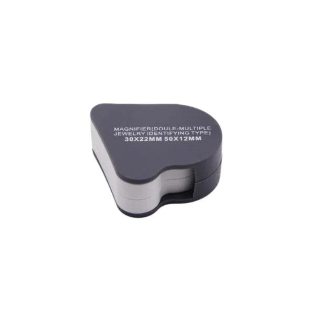 Lupa de Joyero Plegable 30 x 22mm 50 x 12 mm