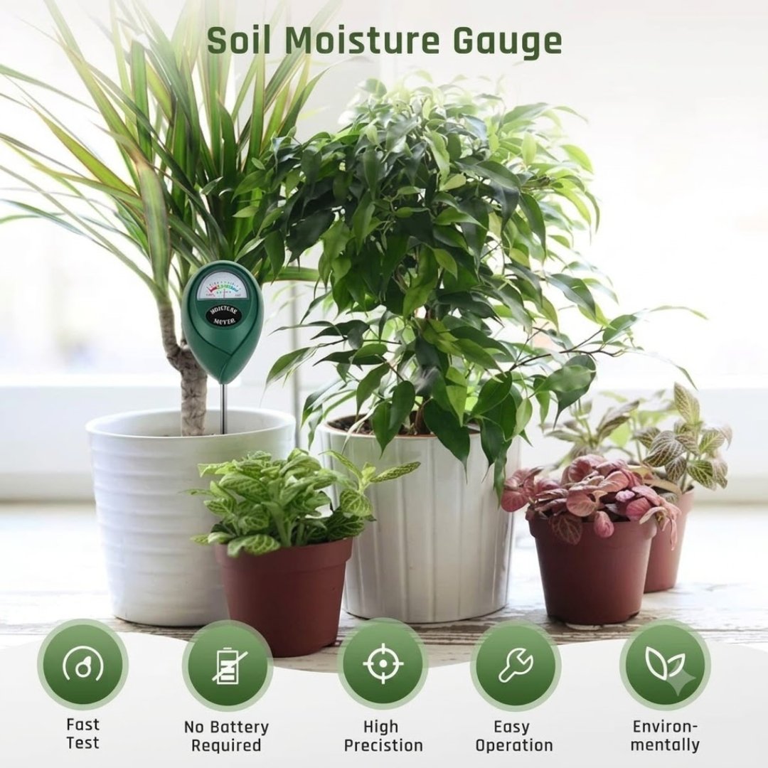 Medidor Humedad Suelo Thlevel para medir rápidamente la humedad del suelo. Ideal para plantas, jardines, viveros, agricultura y huertos.