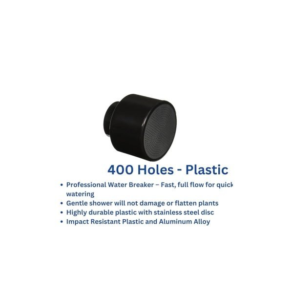 Poma Vivero Jardinería Para Riego De 400 Huecos Negro - Imagen 4
