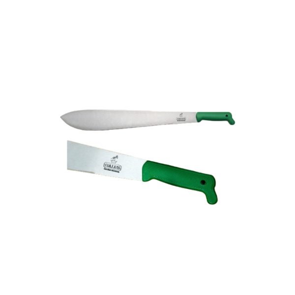 Machete Antiguo Cacha Amarilla Ahora Cacha Verde Pulido 20 Pulgadas