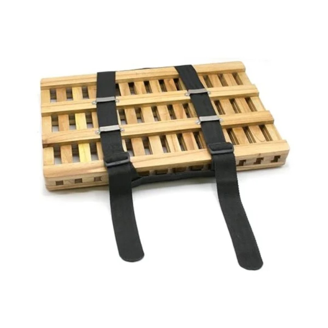 Prensa Botánica para Herbario con 2 Correas de Hebilla (12×18″)