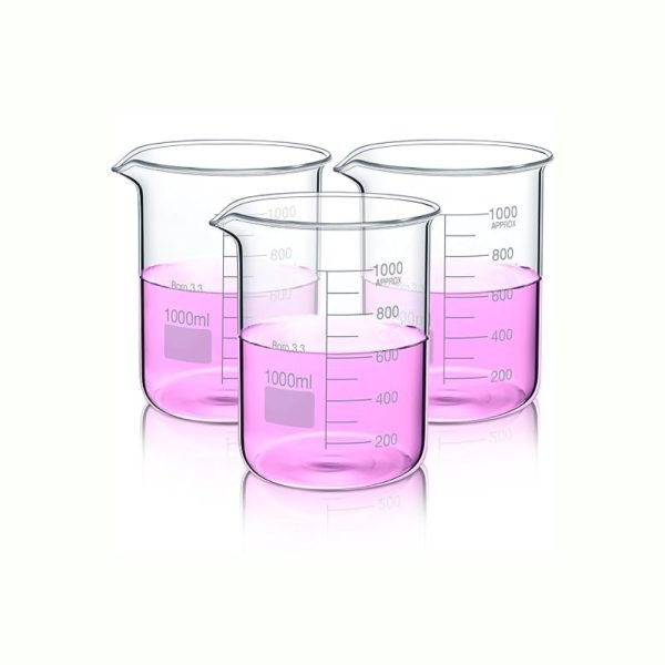 Vaso De Precipitados 1000ml En Borosilicato