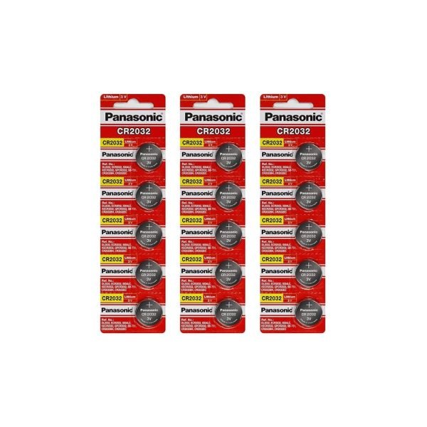 Pilas Batería CR2032 De Litio 3 Voltios x 5und – Panasonic
