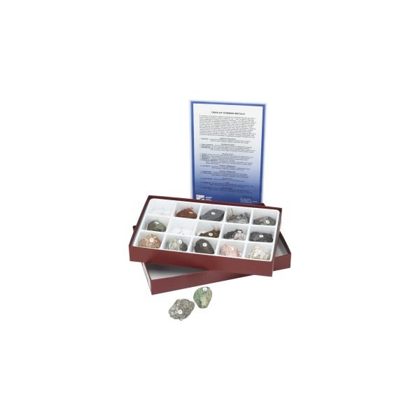 Colección De Minerales De Metales Comunes