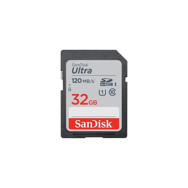 Tarjeta De Memoria Sandisk Ultra SDHC UHS-I 32Gb 120 MBS