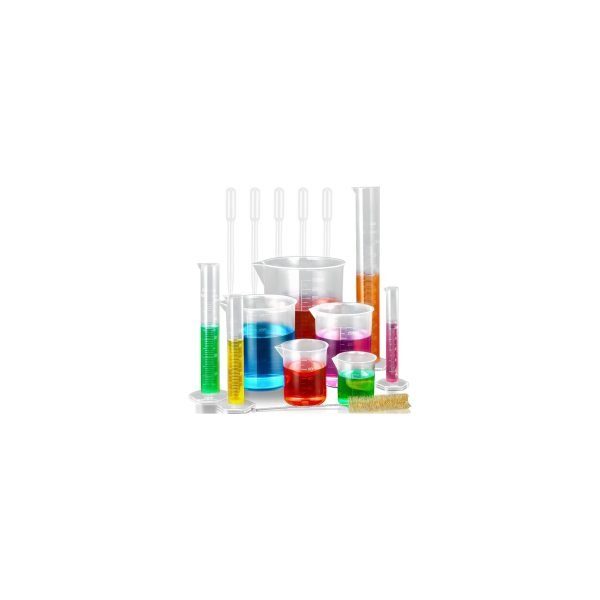Juego De 15 Piezas Laboratorio Científico Moveland Plastics Kit