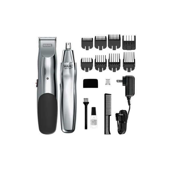 Wahl Kit Maquina Recortadora de Barba Recargable Groomsman