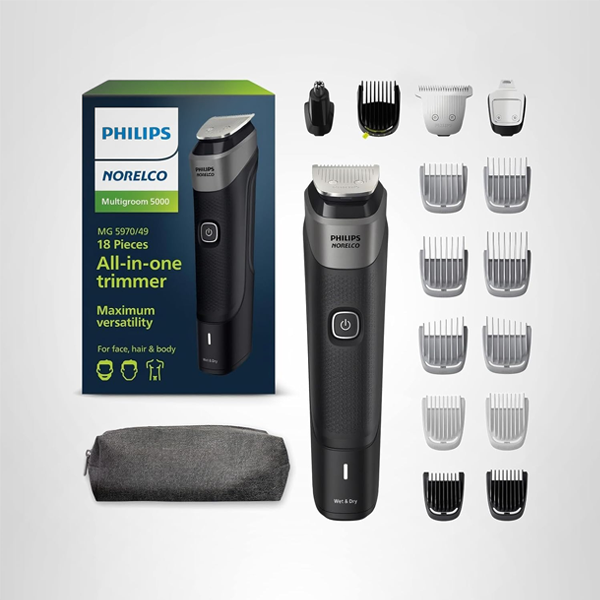 Afeitadora Philips Norelco Multigroom Serie 5000 Kit 18 en 1 - Imagen 3