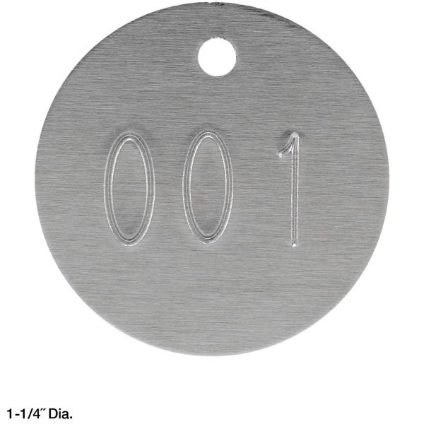 Láminas Aluminio Numeradas para Marcaje de Árboles - Imagen 2